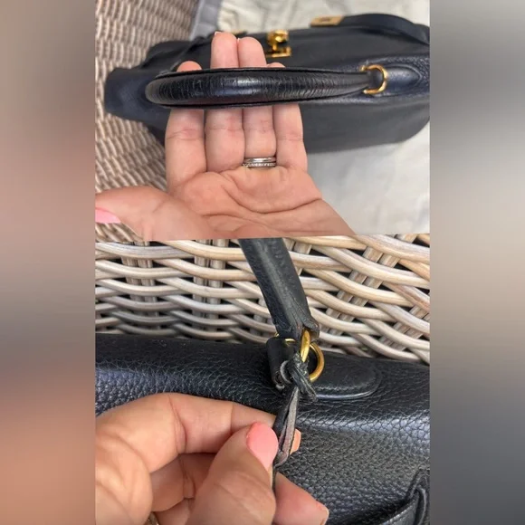 Authentic HERMES KELLY 35 taurillon black leather gold hardware - Picture 12 of 16